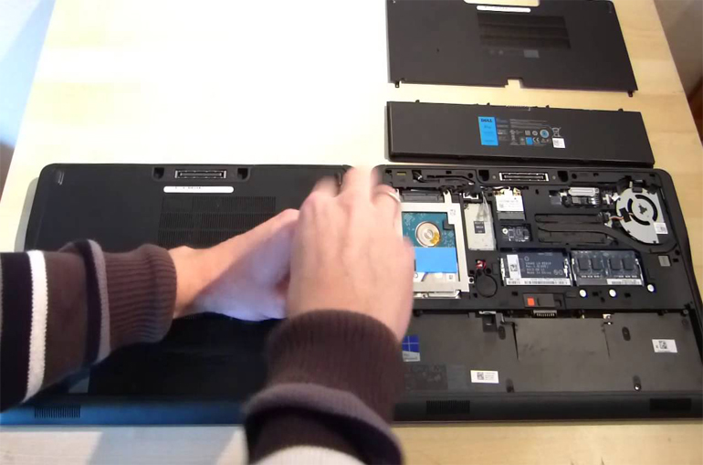 Dell Laptop Bottom Panel